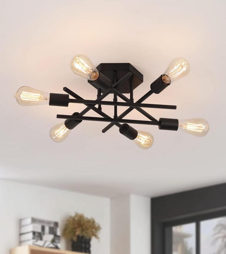 AIHYING 6-LIGHT 25" CHANDELIER