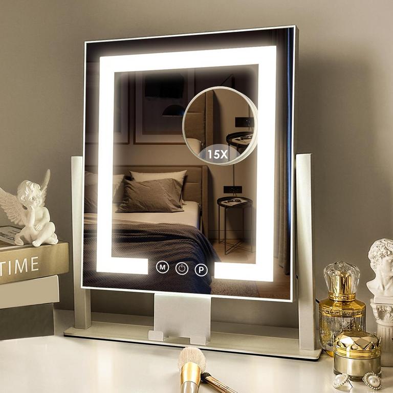 LIGHTED 15X MAG MIRROR