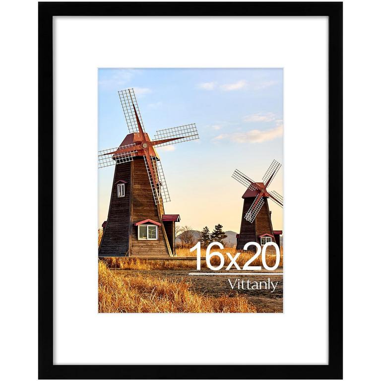 16X20IN BLACK PICTURE FRAME