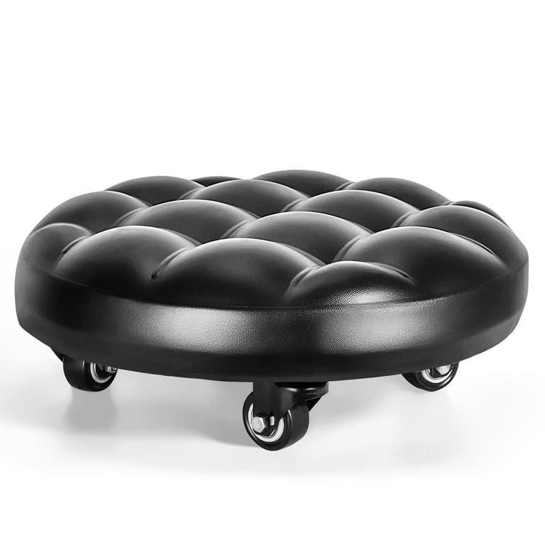LOW ROLLING SWIVEL STOOL 