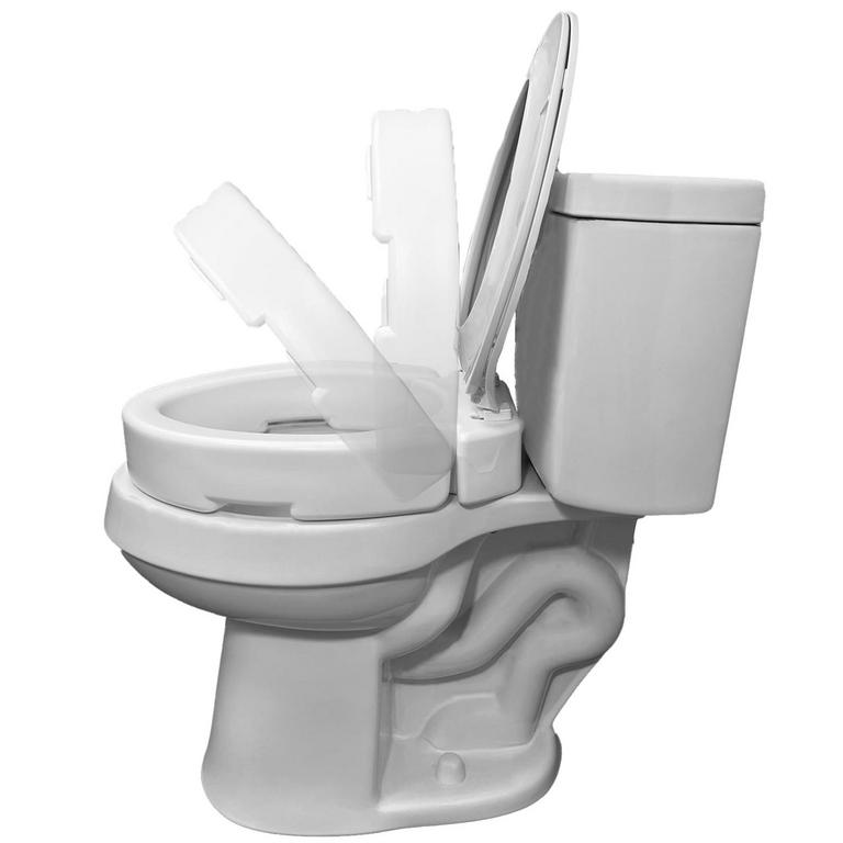 CAREX HINGED TOILET SEAT
