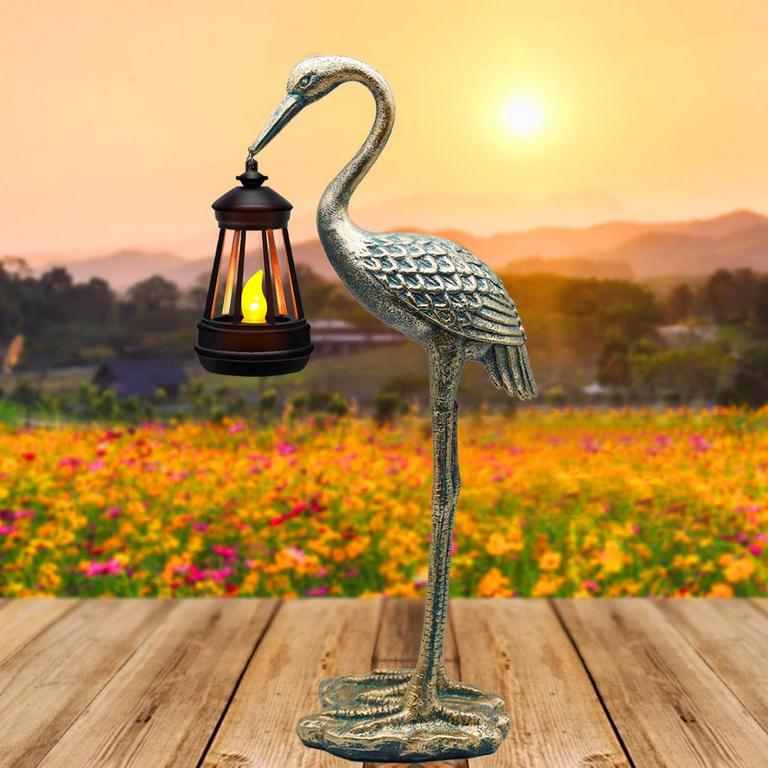 STADECO SOLAR CRANE FIGURINE