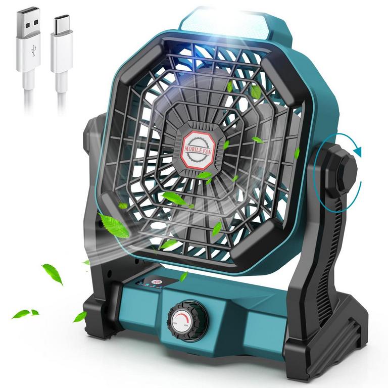 CONBOLA FAN W/ LED LANTERN