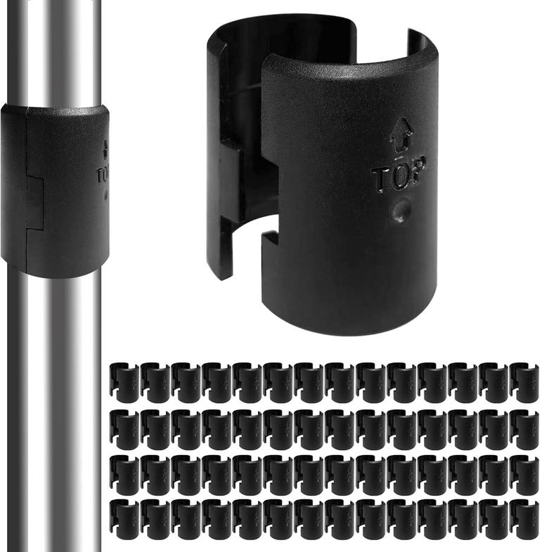 WIRE SHELF CLIPS - 56 PACK