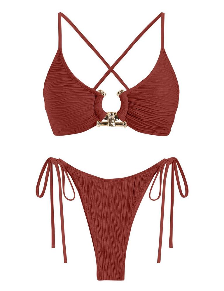 ZAFUL RIBBED BIKINI XL