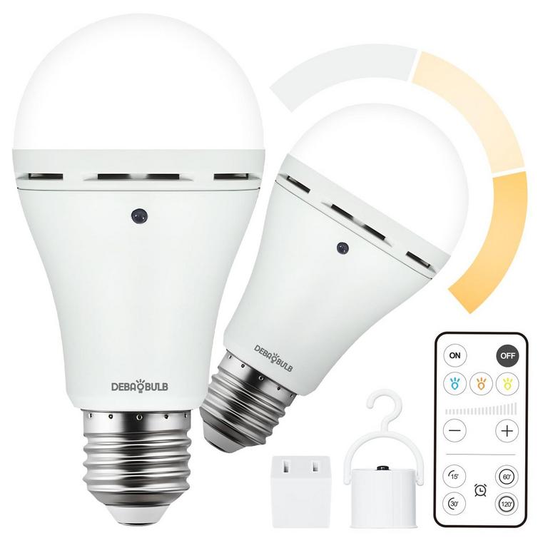 DEBAOB 2PK RECHARGE BULBS