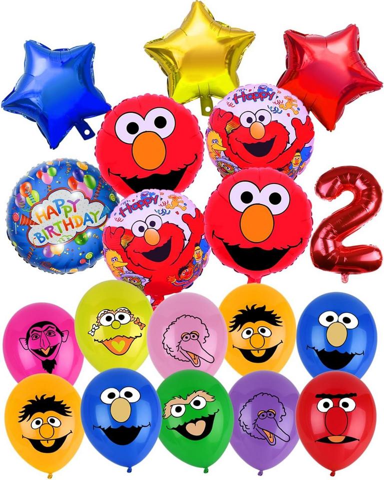 2ND BIRTHDAY PARTY BALLOONS