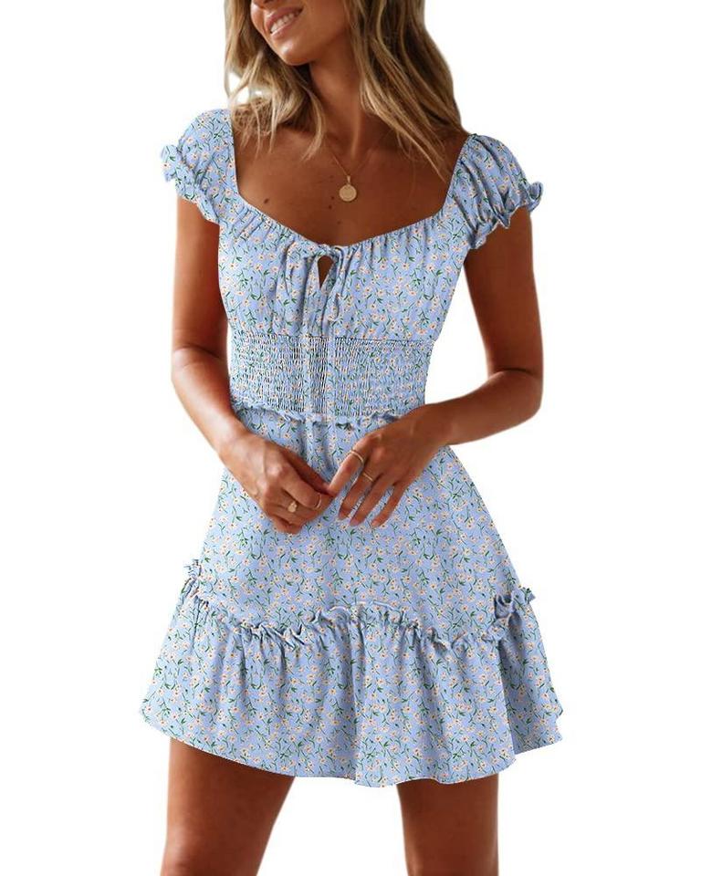 YOBECHO RUFFLE DRESS LG