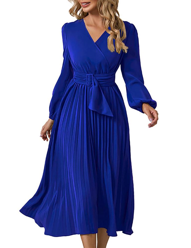 SDEER VNECK DRESS SZ SM