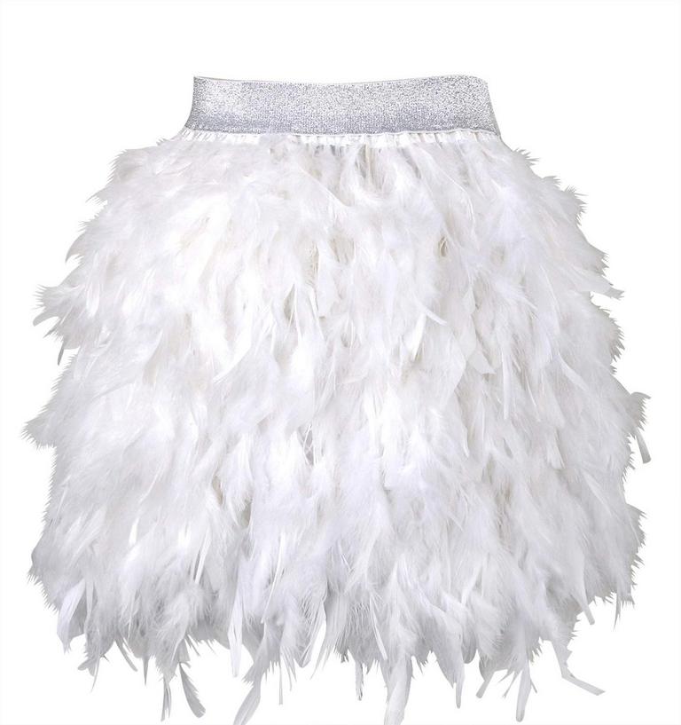 M LVOW FEATHER SKIRT