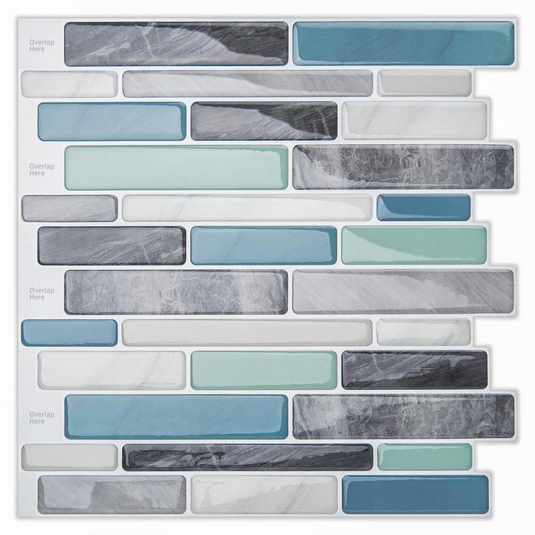 LONGKING BLUE BACKSPLASH TILES