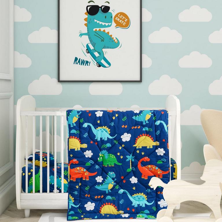 CLOELE DINOSAUR CRIB SET