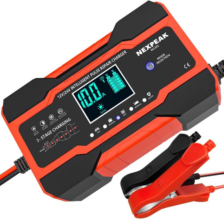 NEXPEAK 10-AMP BATTERY CHARGER
