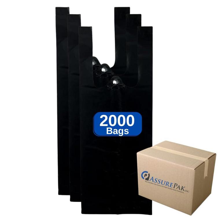 HDPE T-SHIRT BAGS XS 2000CT