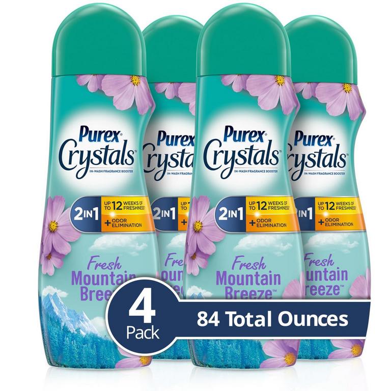 PUREX CRYSTALS FRAGRANCE BOOSTER 4PK