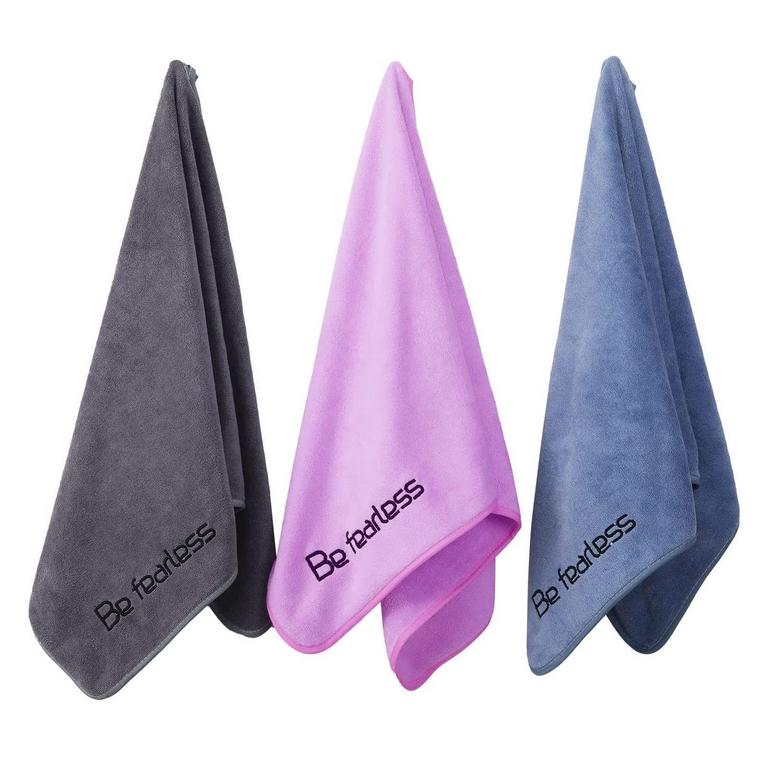 MICROFIBER GYM TOWELS 3PK