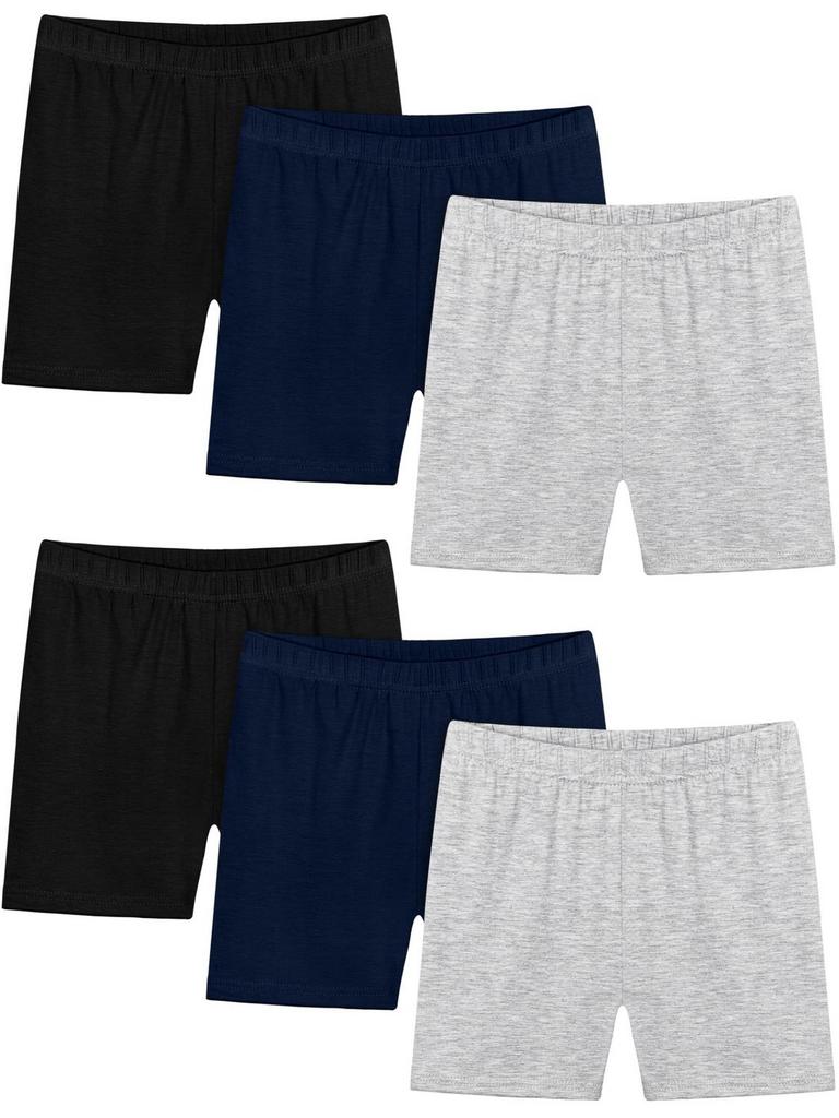 RESINTA GIRLS BIKE SHORTS 7-8Y 6PK