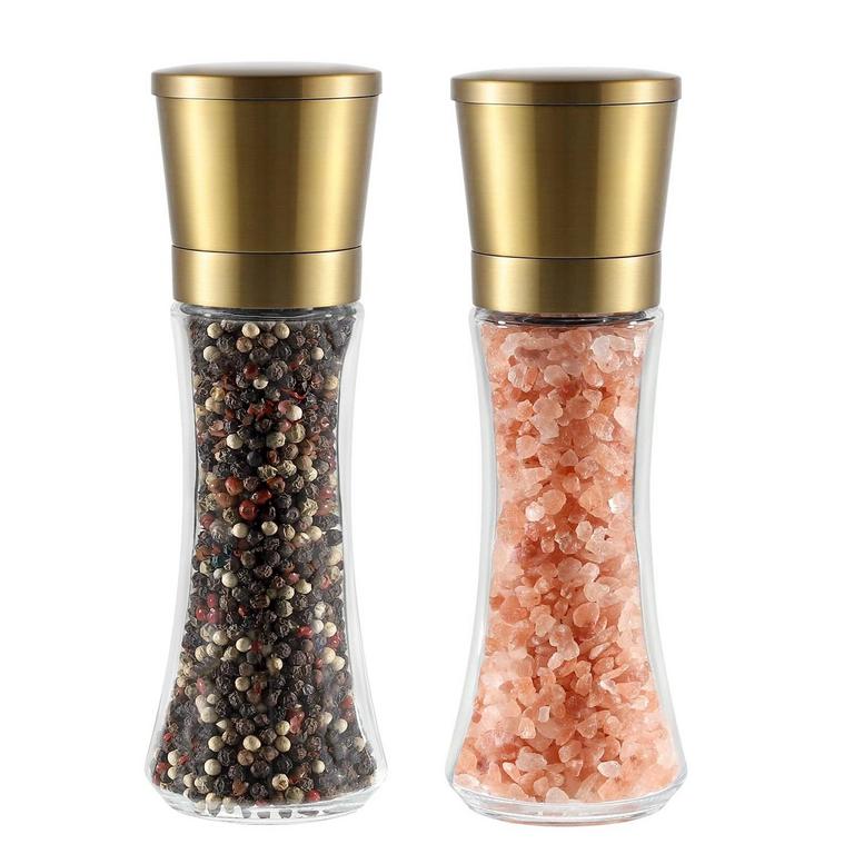 GOLD SALT/PEPPER MILLS