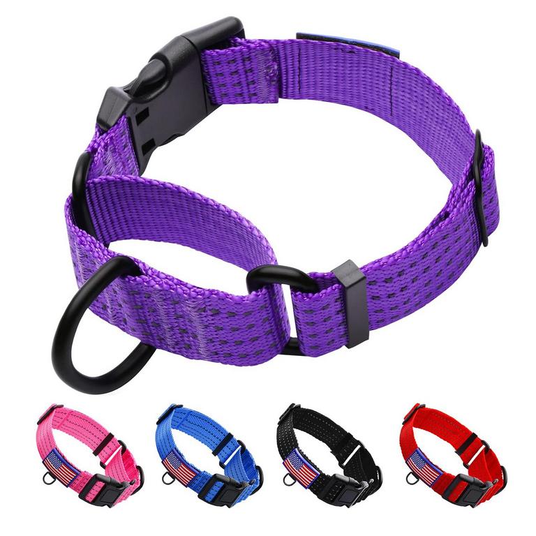 USA FLAG MARTINGALE COLLAR L