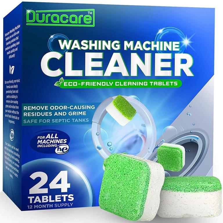 DURACARE WASHING MACHINE CLEANER 24PK 