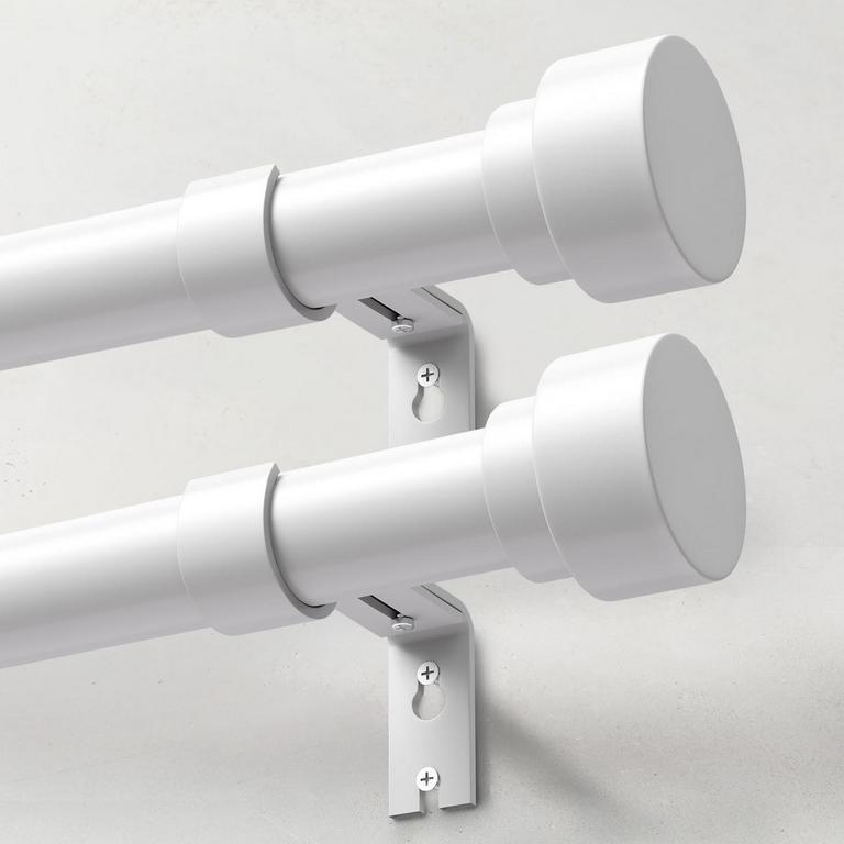 IFELS 48-84IN CURTAIN RODS 2PK