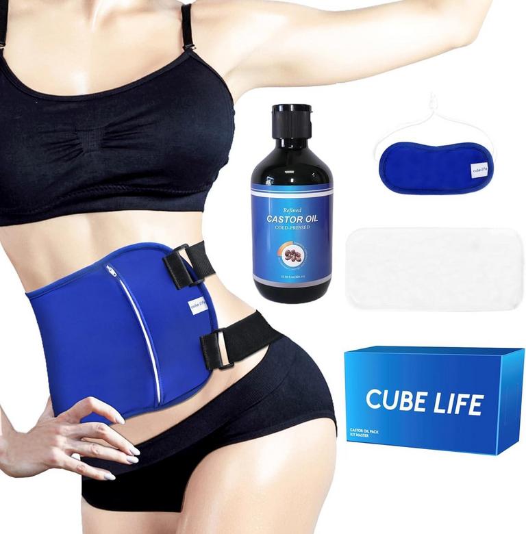 CUBE LIFE CASTOR OIL PACK WRAP