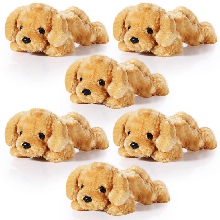 8IN PLUSH DOG PILLOWS