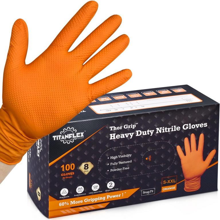 TITANFLEX ORANGE GLOVES