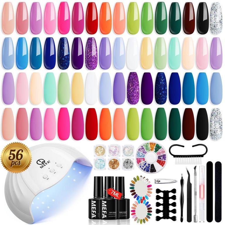 MEFA 32-COLOR NAIL POLISH KIT 