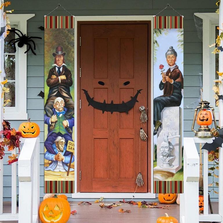 HAUNTED MANSION BANNERS 2PCS