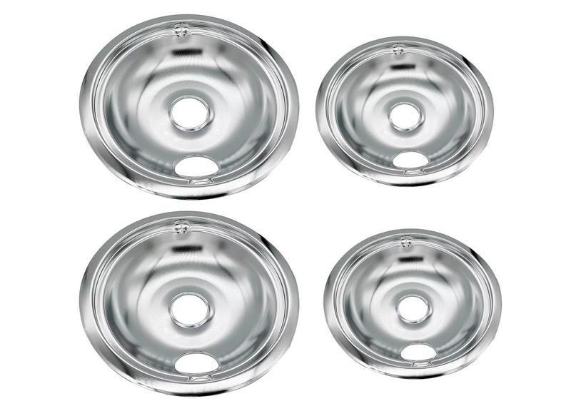 GE STOVE DRIP PANS 4PC SET