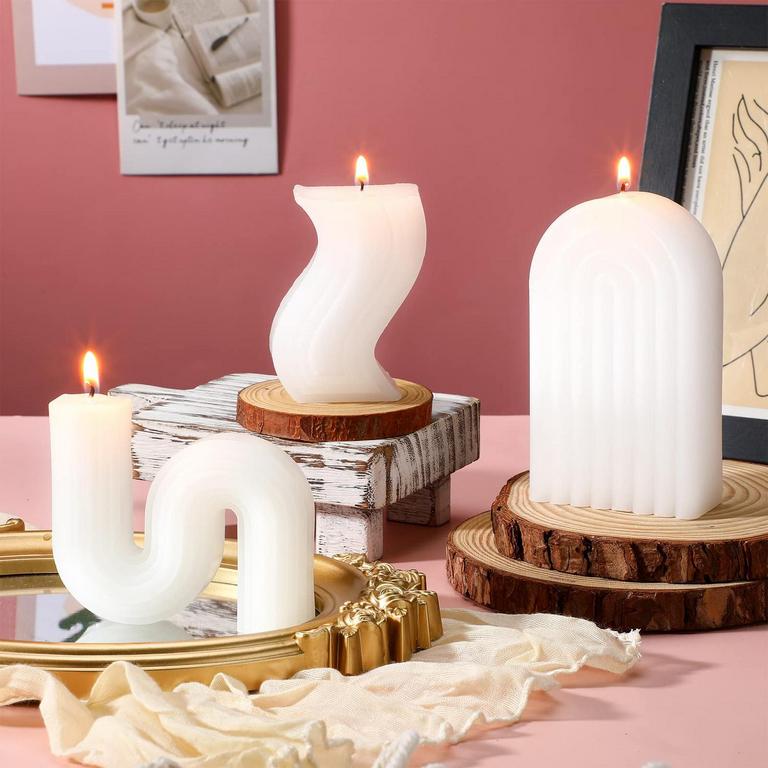 3PC AESTHETIC CANDLE SET