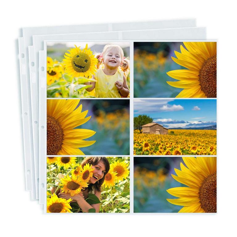 12X12IN PHOTO ALBUM REFILLS 25PK