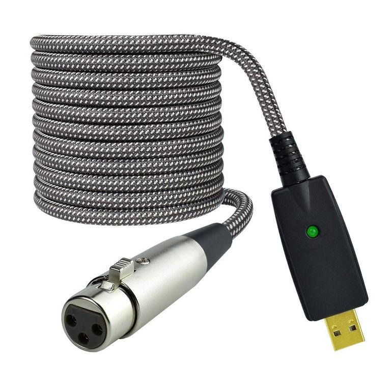 MUGTEEVE USB XLR CABLE 10FT