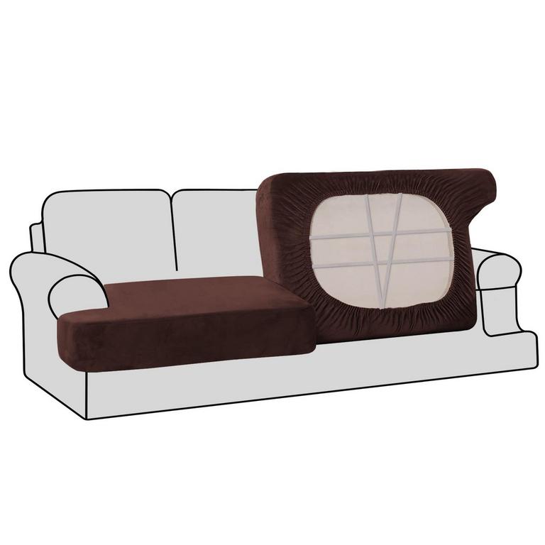 H.VERSAILTEX VELVET SOFA CUSHION COVER 2PCS