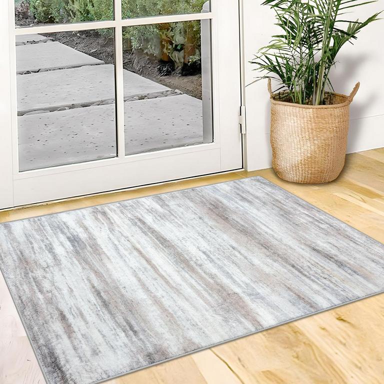 KOZYFLY ABSTRACT AREA RUG 2X3FT