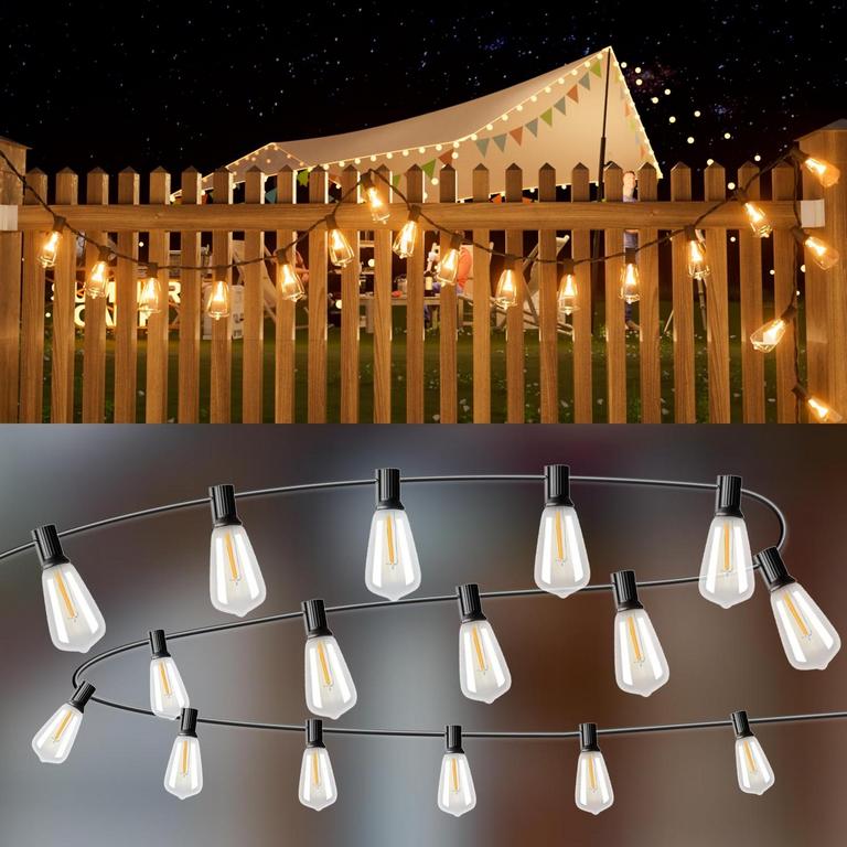 100FT LED BISTRO LIGHTS