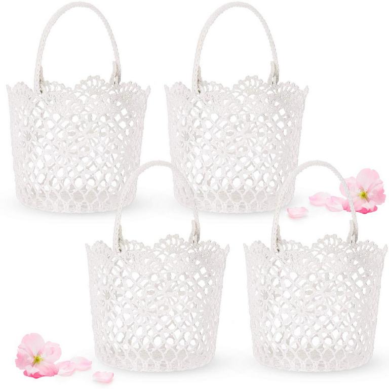 WILLBOND FLOWER BASKETS 4PK