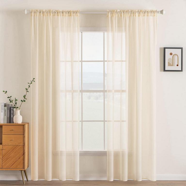 MIULEE SHEER CURTAINS