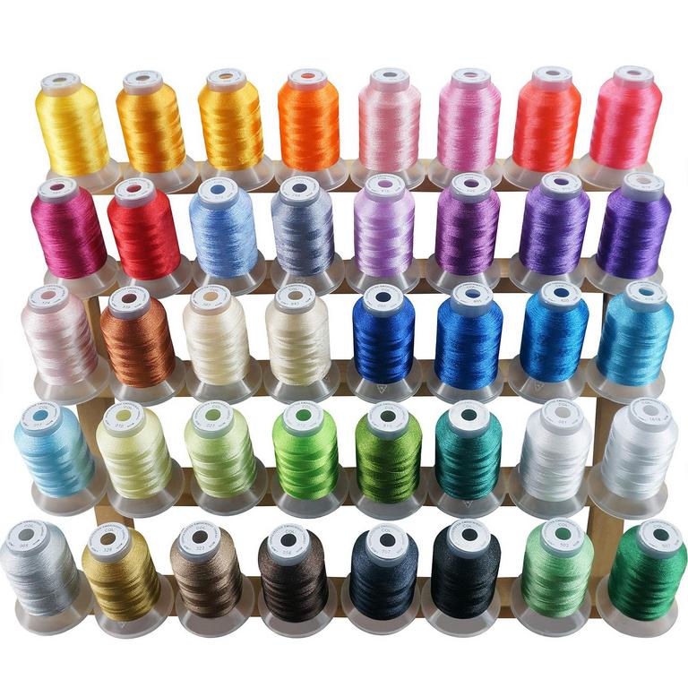 40PC BROTHREAD POLY THREAD SET