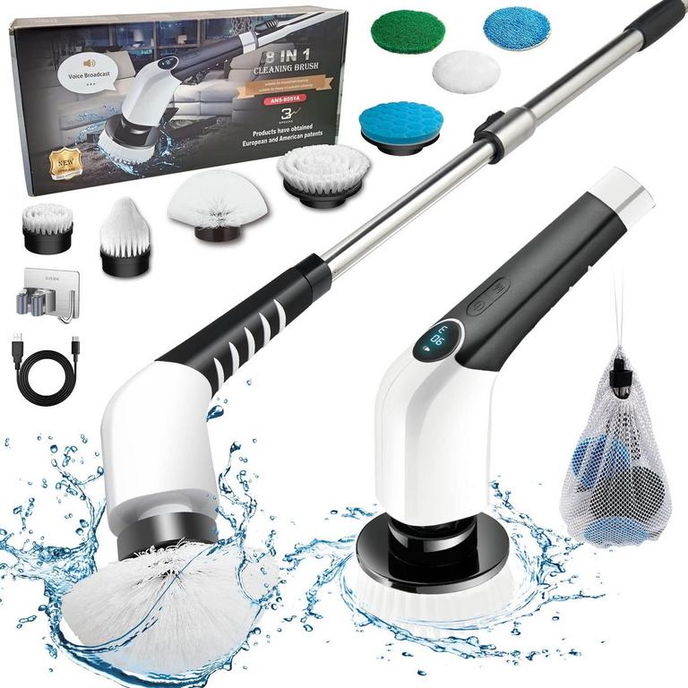 ELECTRIC SPIN SCRUBBER