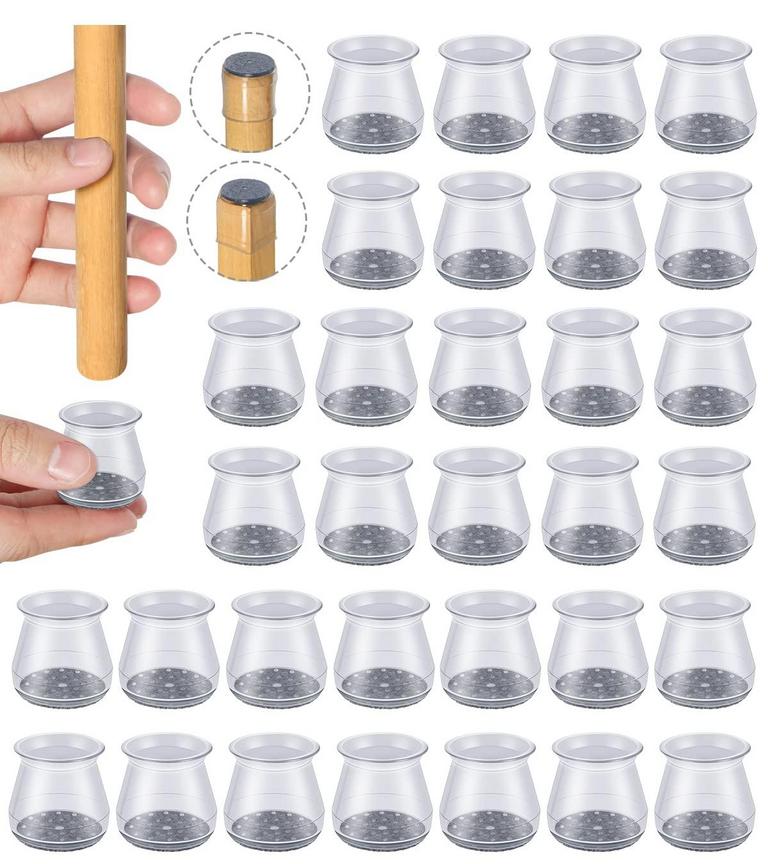 32PCS CHAIR LEG PROTECTORS