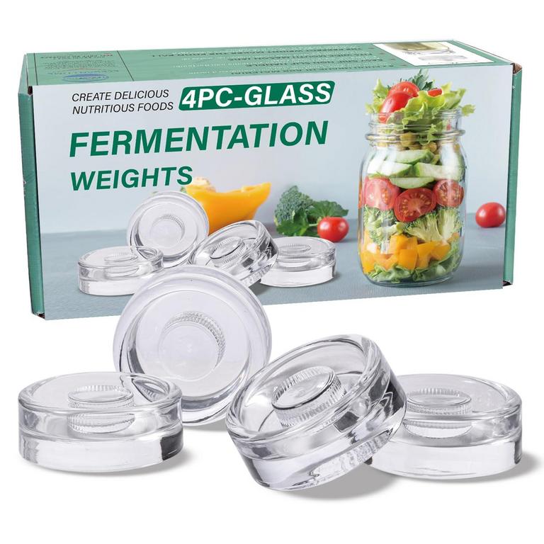 ELEGANTTIME GLASS FERMENTING WEIGHTS 4PK