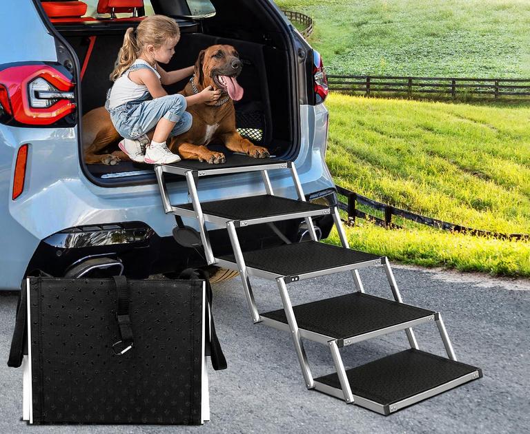 ADJUSTABLE DOG STEPS