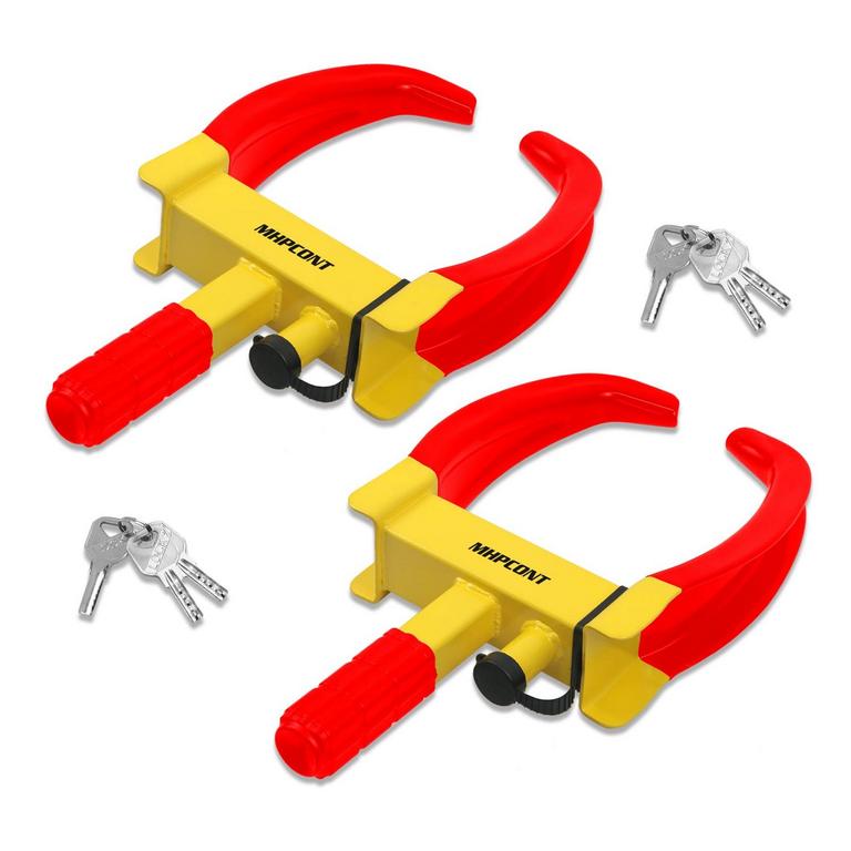 MHPCONT TIRE LOCK WHEEL CLAMP SET