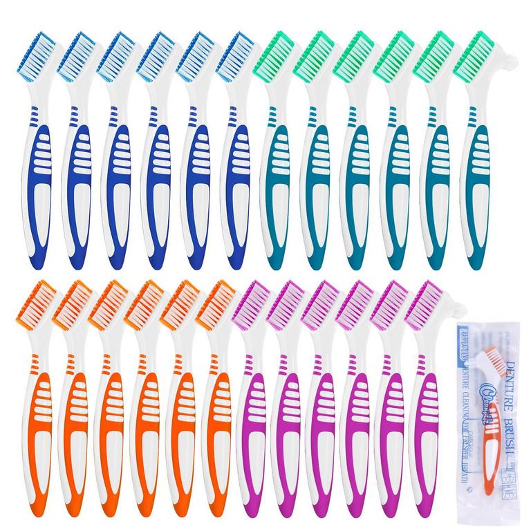 24 PCS DENTURE BRUSH SET