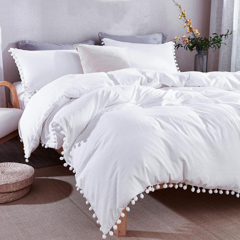 ANDENCY FULL POM DUVET SET