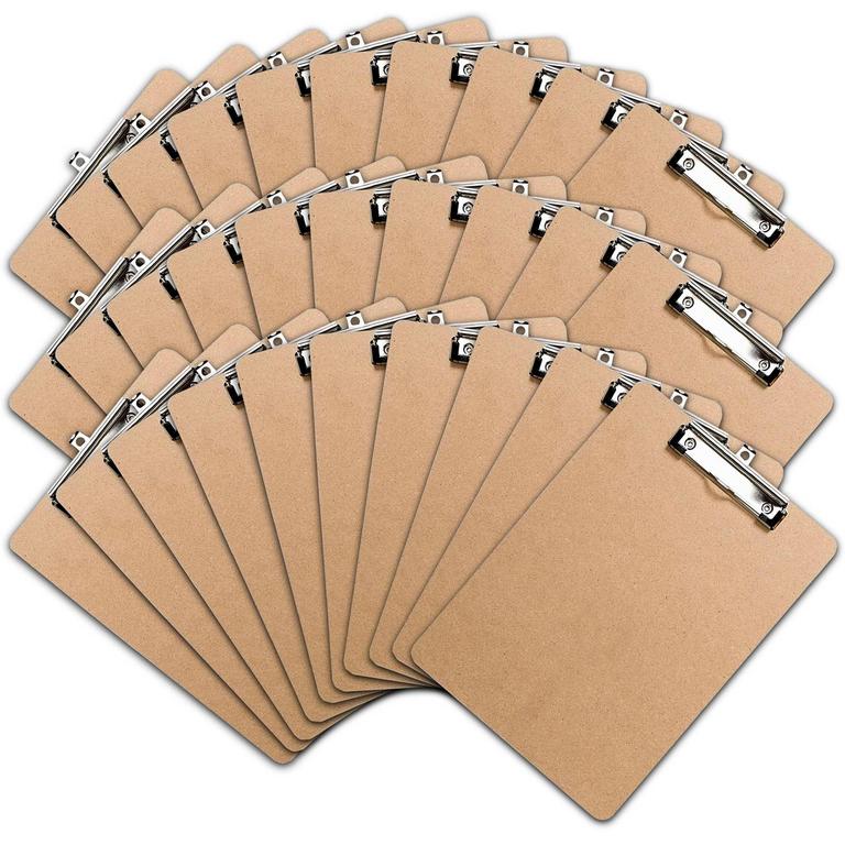 OSD 30PK WOOD CLIPBOARDS