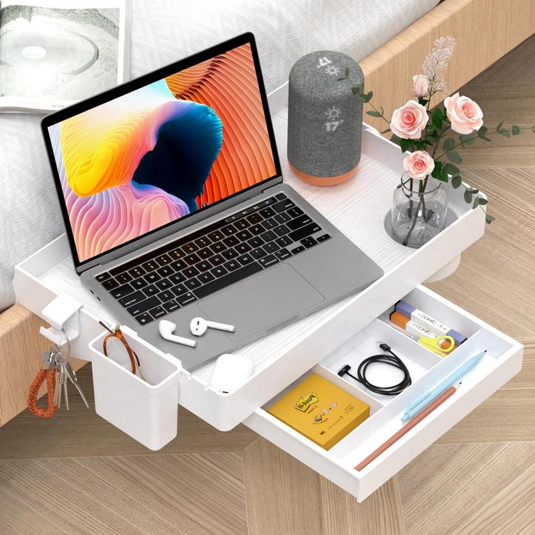RONLAP FOLDING BEDSIDE SHELF
