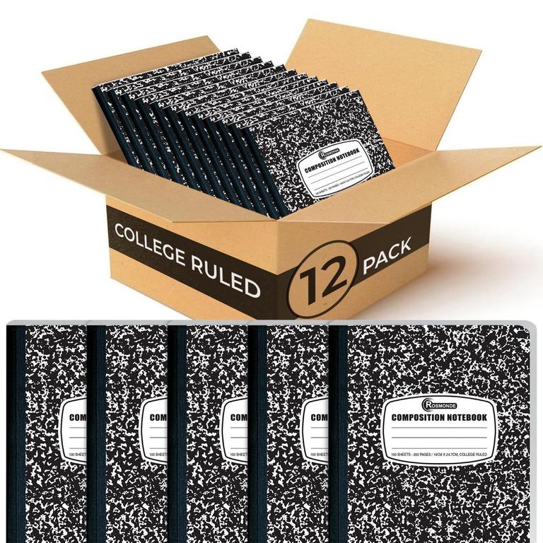 12PK COLLEGE RULED NOTEBOOKS